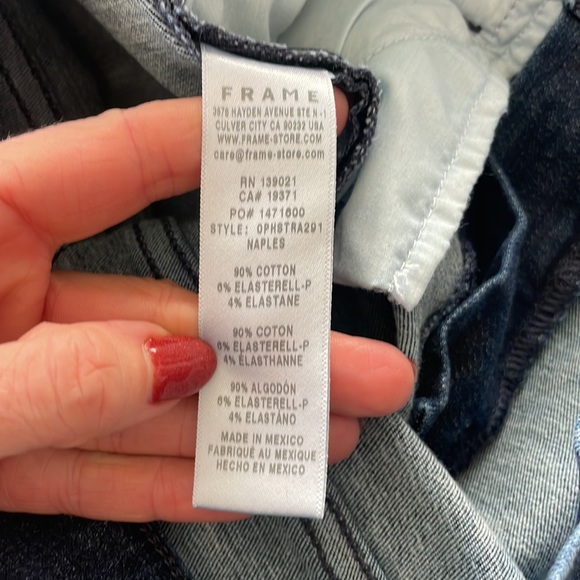 FRAME Le High Straight Jeans - Picture 11 of 14